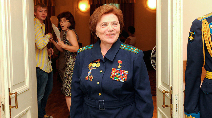 Russian Military test pilot Marina Popovich