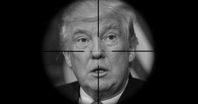 Trump in crosshairs