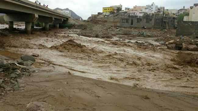 Click to enlarge A file photo of floodwaters in northeastern Iran