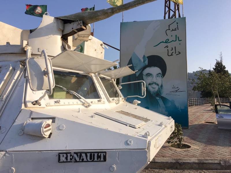 UN armored vehicle