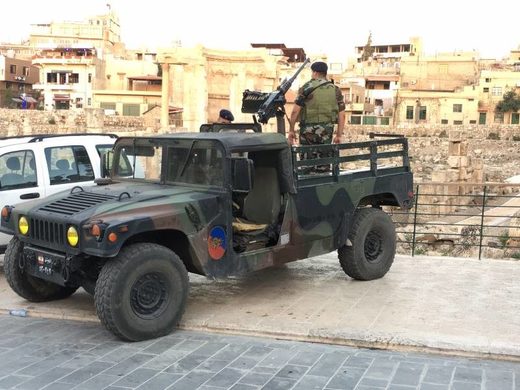 Click to enlarge Lebanese army units