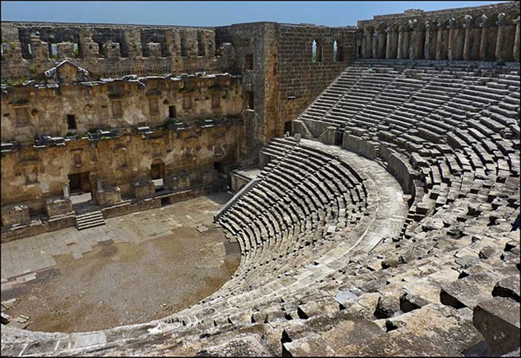 Click to enlarge Theater at Aspendos Turkey