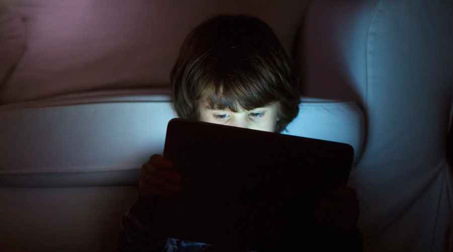 Child on computer
