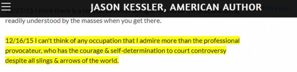 Click to enlarge jason kessler professional provocateur