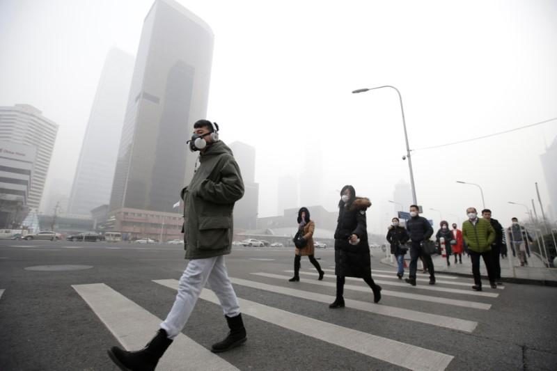 air pollution china