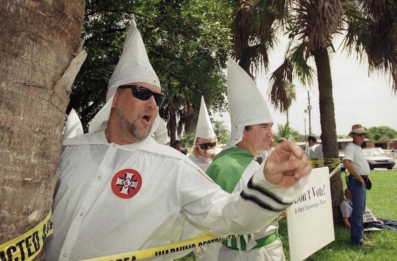Ku Klux Klan rally