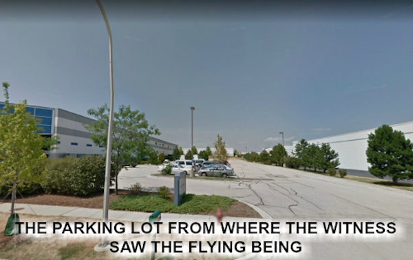 flying being parking lot