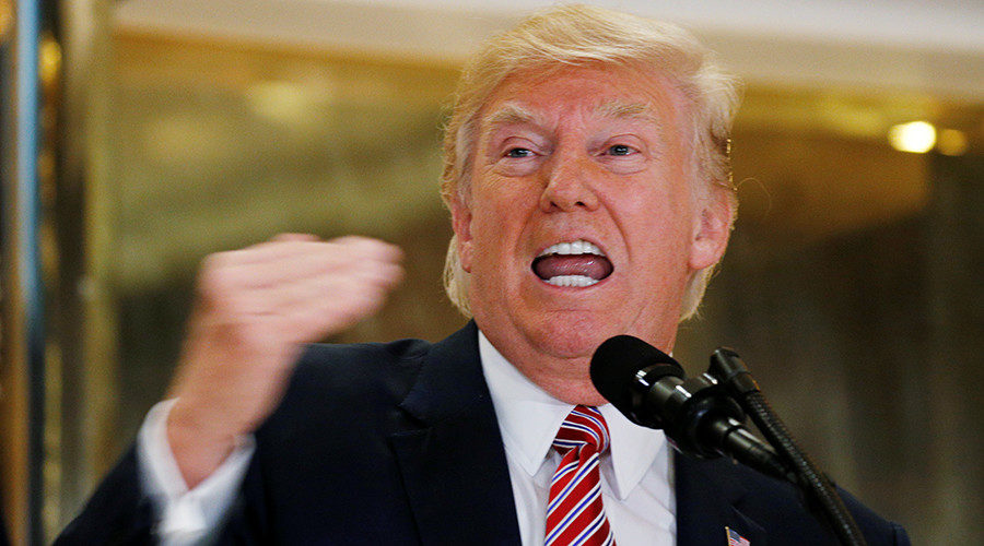 Click to enlarge Trump emphatic