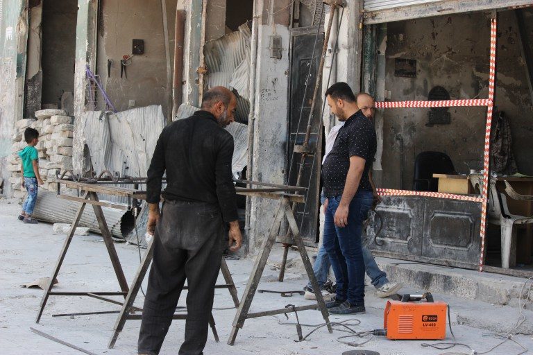 syria rebuilding
