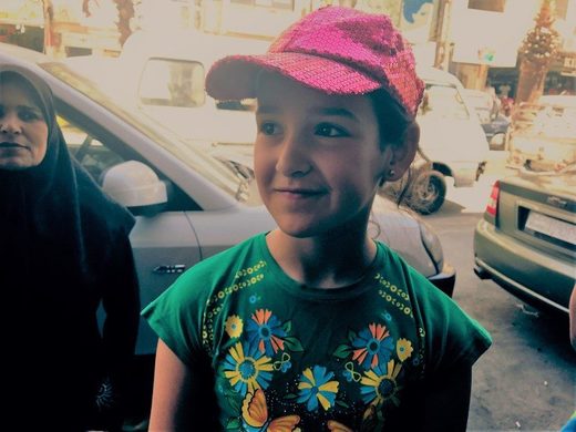 young syrian girl
