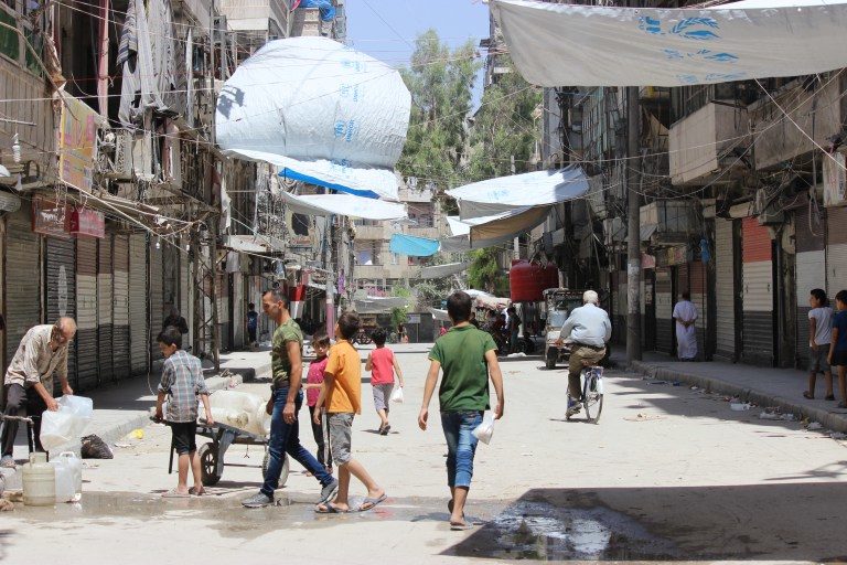 Aleppo citizens return