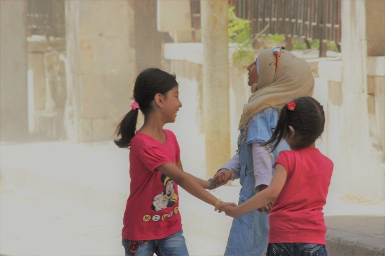 Aleppo children return