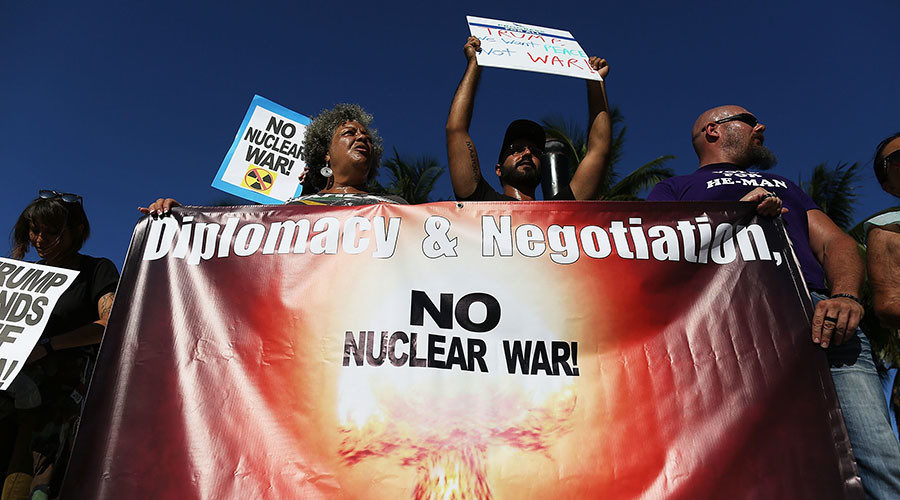 Click to enlarge north korea protests