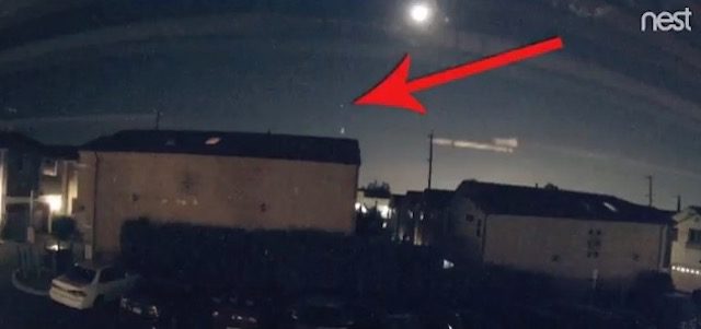 Fireball over SO Cal