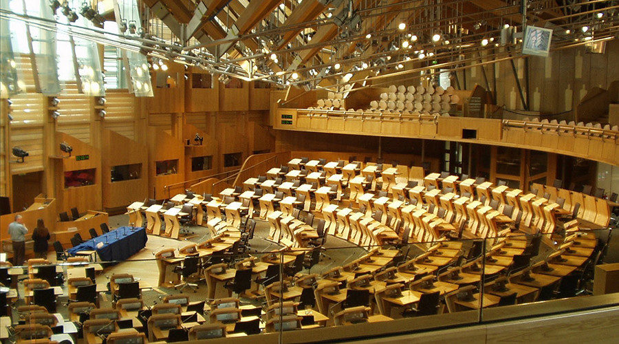 Debating chamber, Scottish Parliament