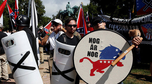 Click to enlarge White supremacists neo Nazi Charlottesville