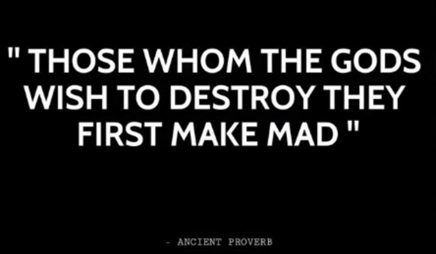 proverb those whom the gods