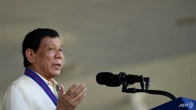 Philippine President Rodrigo Duterte