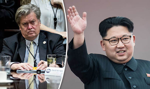 steve bannon north korea