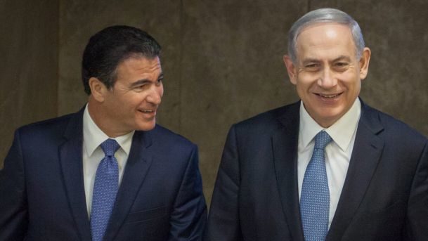 Netanyahu with Mossad chief Yossi Cohen