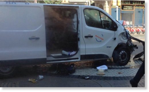 Click to enlarge Ramblas van attack