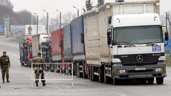 Ukraine check point