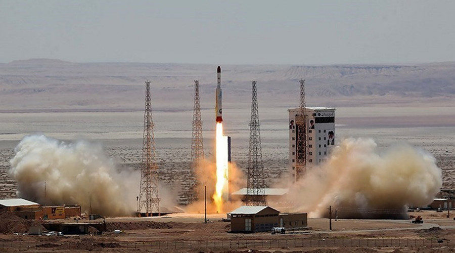 Simorgh rocket is launched and tested at the Imam Khomeini Space Centre