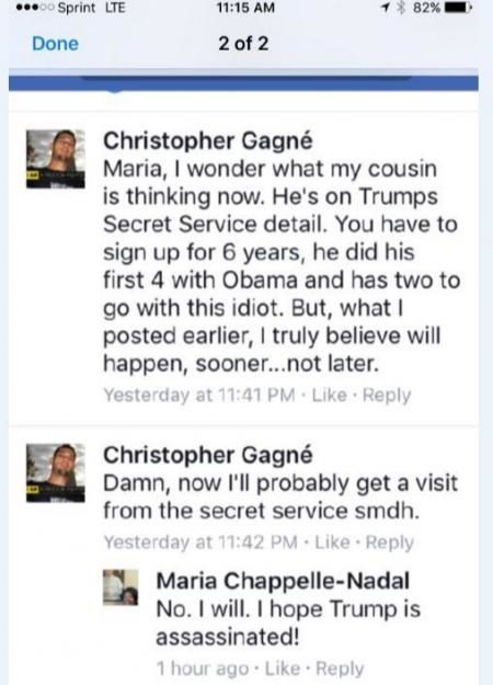 Chappelle-Nadal Facebook post