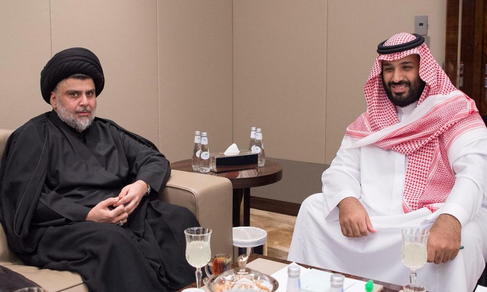 Muqtada al-Sadr meets with Mohammed bin Salman