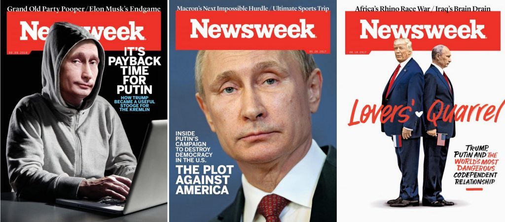 Newsweek’s front page