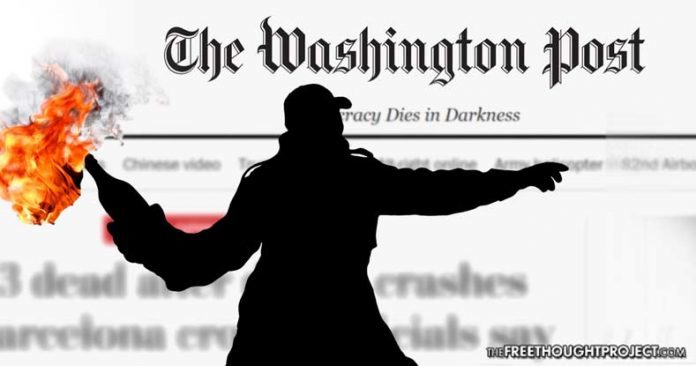 Washington Post leftist violence