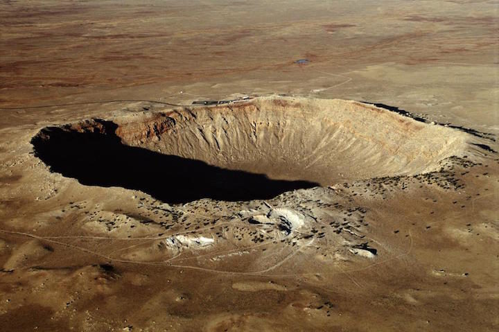 asteroid crater Arizona