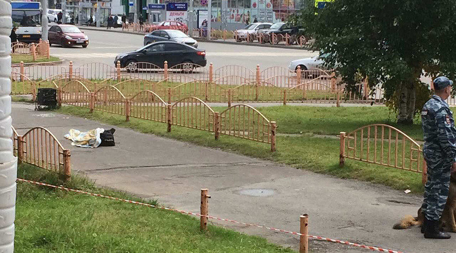 dead knife assailant in Russia