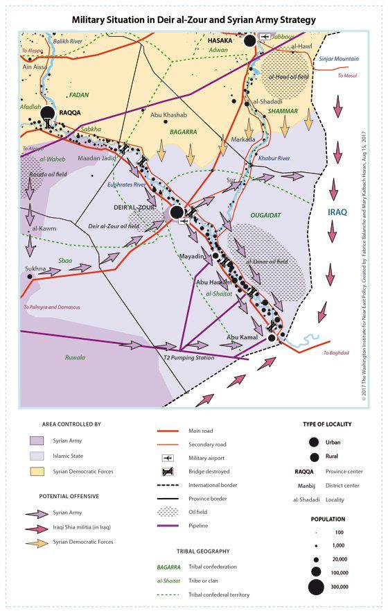 Deir ez Zour battle map