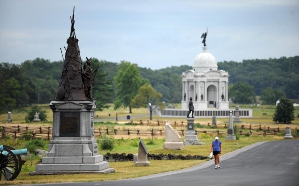 Click to enlarge gettysburg national military park