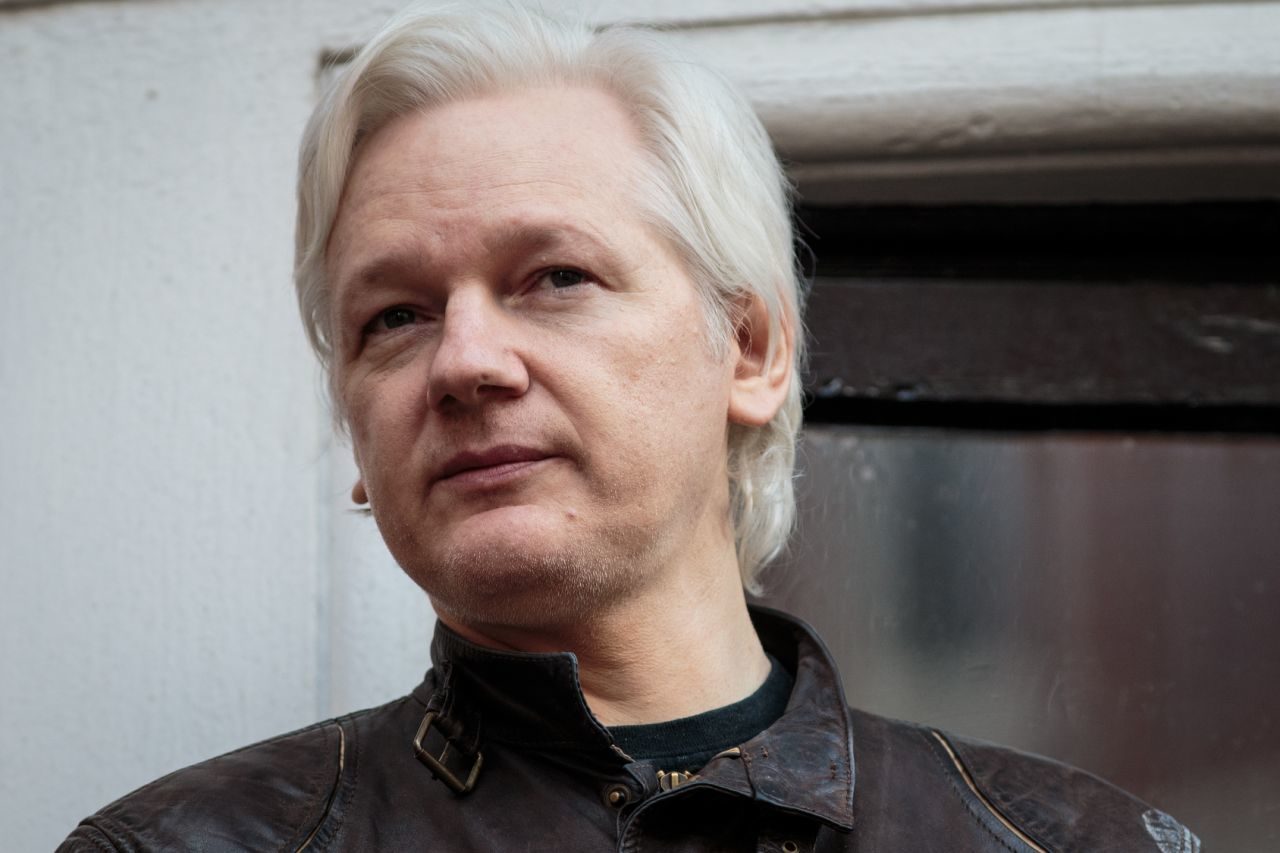 Click to enlarge Julian Assange
