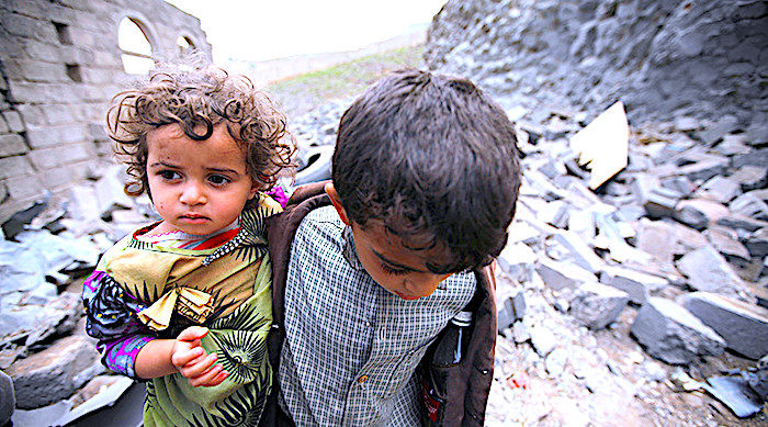 Click to enlarge Yemeni kids
