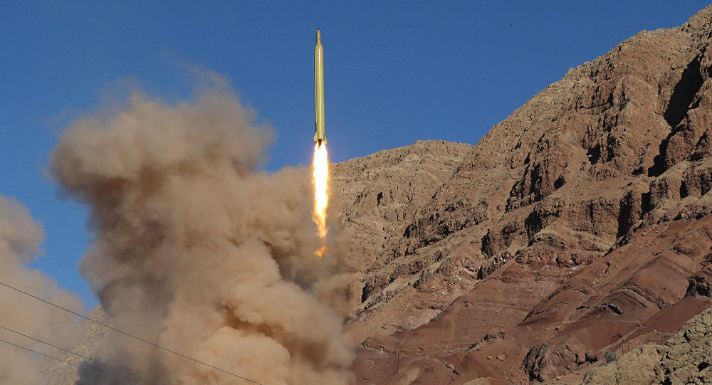 Iran missile test