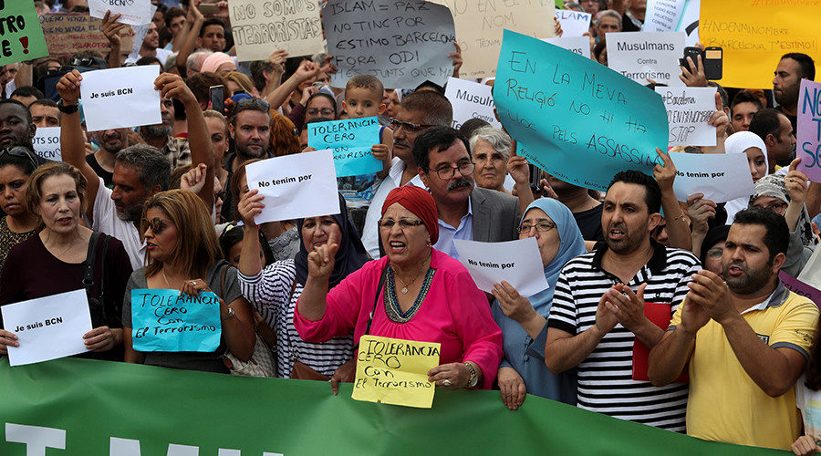 barcelona muslim rally