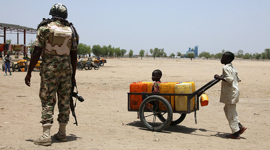 Click to enlarge Nigerian soldier
