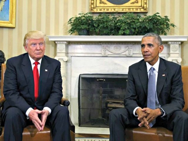 Trump and Obama
