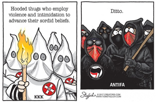free speech political cartoon