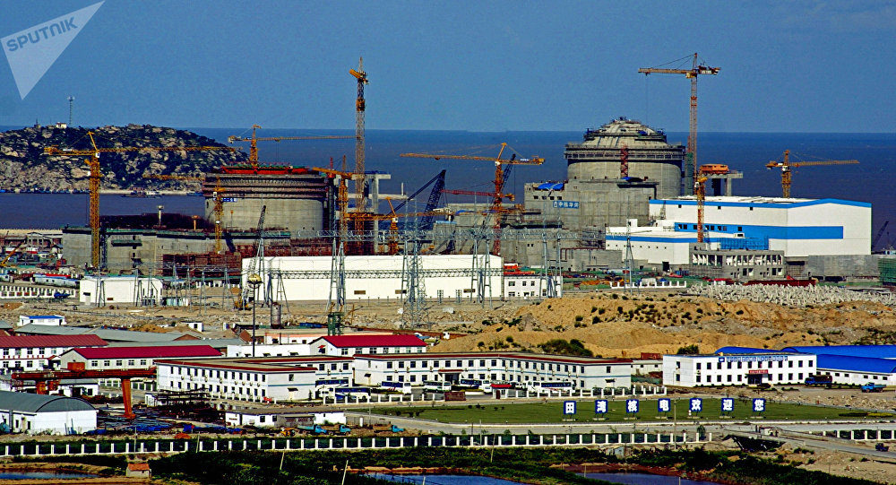 Construction of Tianwan NPP in China