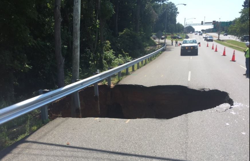 Virginia sinkhole