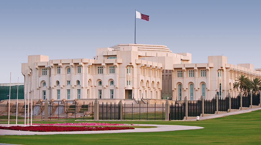 The Emir's Palace in Doha, Qatar