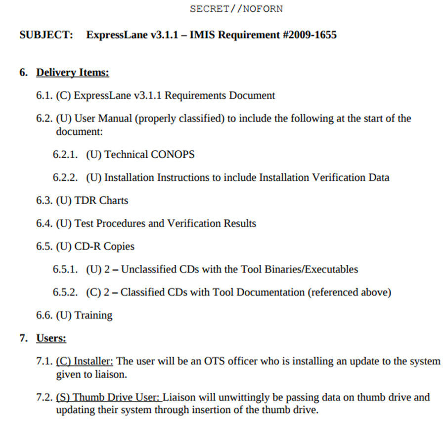 ExpressLane v3.1.1  user guide Wikileaks