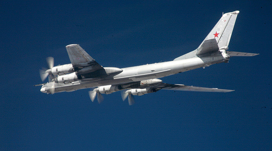 Russian long-range strategic bomber