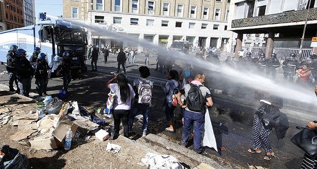 Rome clashes