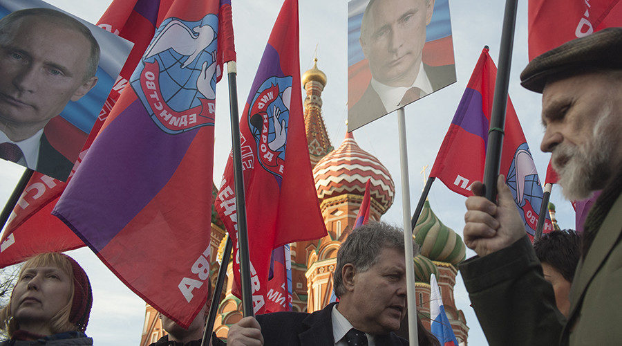 Click to enlarge Putin Supporters