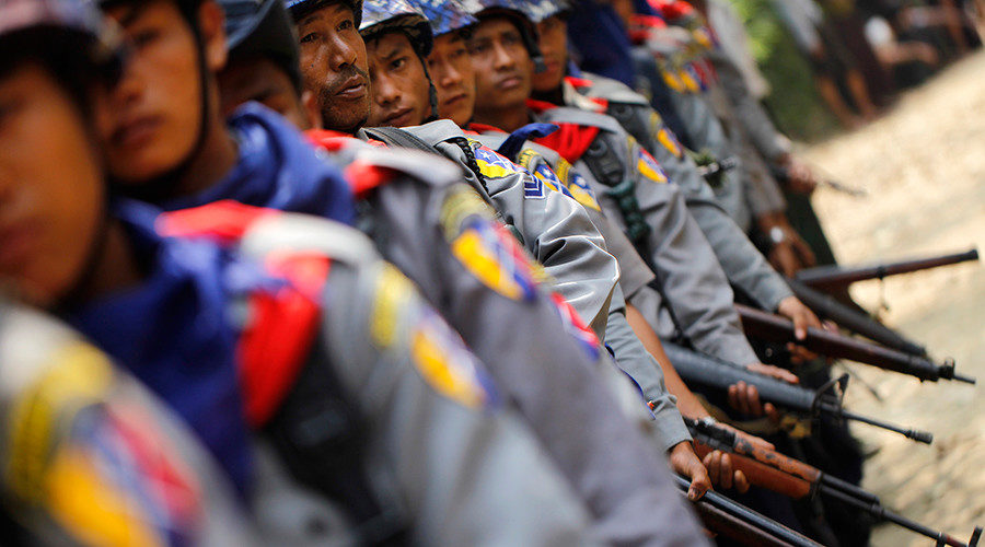 Myanmar police